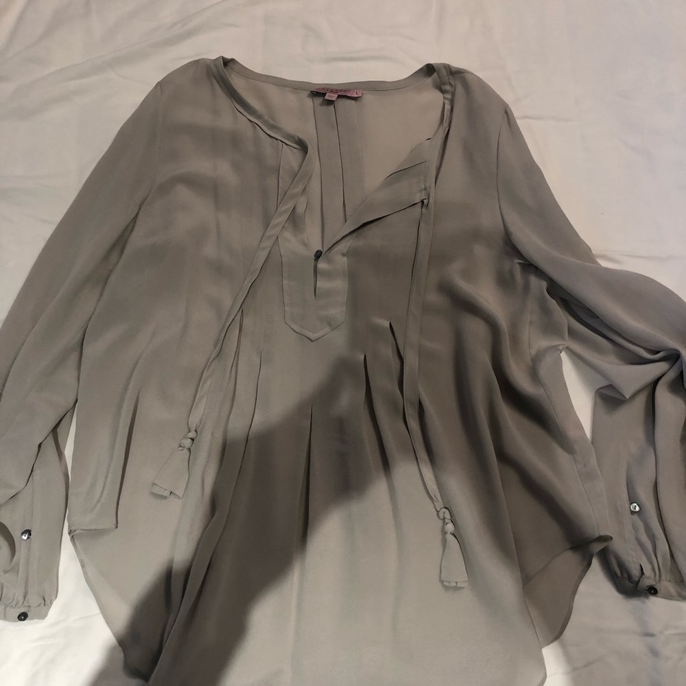 Calypso boho style silk top